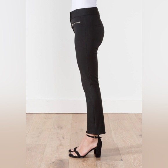 VERONICA BEARD Metro Dark Navy Cropped Kick Flare Pant brand new with tag size 4 - Picture 3 of 8